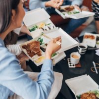 delicious lunch break - junk food stock pictures, royalty-free photos & images