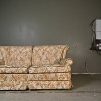 derelict couch - home decoration stock pictures, royalty-free photos & images