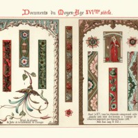 design elements, decorations, borders, frames, floral pattern 16th century style - home decoration stock illustrations