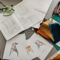 design sketches - fashion stock pictures, royalty-free photos & images
