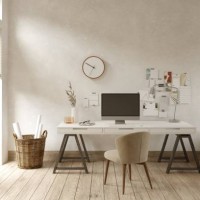 desk and chair in the room - home decoration stock pictures, royalty-free photos & images