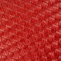 detail of woven red color leather a textured background. - home decoration stock-fotos und bilder