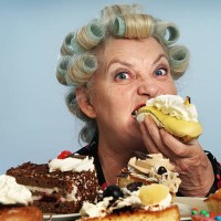 devouring 01 - junk food stock pictures, royalty-free photos & images