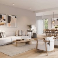 digitally generated image of a fully furnished living room - home decoration stock pictures, royalty-free photos & images