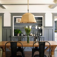 dining room of craftsman style house - home decoration stock pictures, royalty-free photos & images