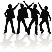 disk! - junk food stock illustrations