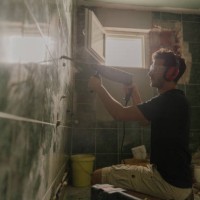 diy bathroom renovation - home decoration stock pictures, royalty-free photos & images