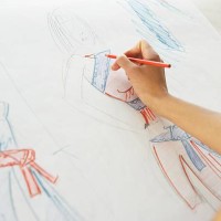 drawing fashion designs - fashion photos et images de collection