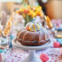 easter bunt cake - food stock pictures, royalty-free photos & images