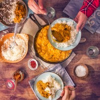 eating delicous homemade chicken curry dish with rice - food stock pictures, royalty-free photos & images