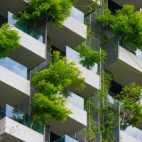 eco-friendly urban architecture - garden decoration stock pictures, royalty-free photos & images