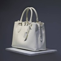 elegant white leather handbag on display - fashion stock pictures, royalty-free photos & images