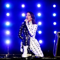 Ellie Goulding performs during the ART for All concert celebrating the Art Gallery of NSW at The Domain on December 10, 2022 in Sydney, Australia.