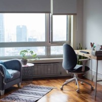 empty home office - home decoration stock pictures, royalty-free photos & images