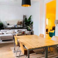 empty living and dining room - home decoration stock pictures, royalty-free photos & images