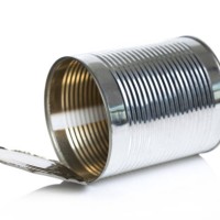 empty metallic open can - food stock pictures, royalty-free photos & images