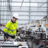 engineers working at heavy industry manufacturing factory - food stock pictures, royalty-free photos & images