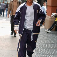 England football captain David Beckham arrives at his Downtown hotel May 27, 2002 in New York City.