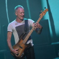 English musician Sting performs during his 