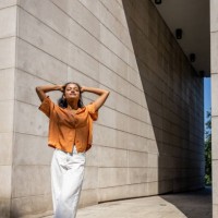 enjoying a beautiful day outside - fashion stock pictures, royalty-free photos & images