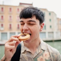 enjoying a sweet treat - junk food stock pictures, royalty-free photos & images