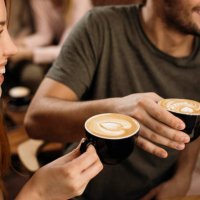 enjoying coffee - coffee stock pictures, royalty-free photos & images