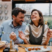 enjoying lunch time - food stock pictures, royalty-free photos & images