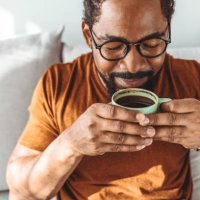 enjoying the peace of a saturday morning - coffee stock pictures, royalty-free photos & images