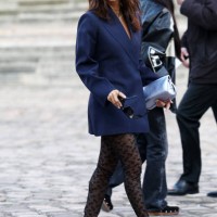 Eva Longoria attends the Victoria Beckham Womenswear Fall Winter 2023-2024 show as part of Paris Fashion Week on March 03, 2023 in Paris, France.