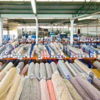 fabric warehouse - fashion stock pictures, royalty-free photos & images
