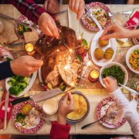 family celebrating christmas at home and playing with sparklers fireworks - food stock pictures, royalty-free photos & images