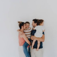 family portrait - fashion stock pictures, royalty-free photos & images