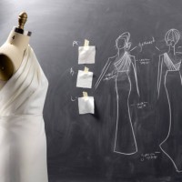 fashion drawing and sewing form - fashion photos et images de collection