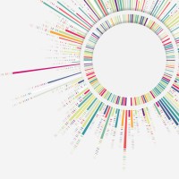 fashion gradient stripe label - fashion stock illustrations