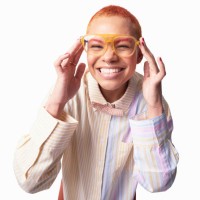 fashion nerd - fashion stock pictures, royalty-free photos & images