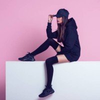 fashion portrait of rebel young woman - fashion stock pictures, royalty-free photos & images