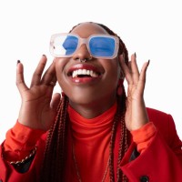 fashionable woman laughing - fashion stock pictures, royalty-free photos & images