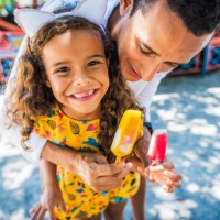 father and daughter day - food stock pictures, royalty-free photos & images