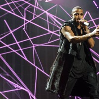 February 22, 2015 - Trey Songz performs at the Verizon Center in Washington, D.C. As part of the Between The Sheets Tour with Chris Brown.