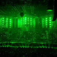 Feid performs during a stop of his FerxxoCalipsis tour at Michelob ULTRA Arena on May 10, 2024 in Las Vegas, Nevada.