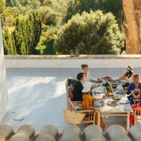 female friends having meal - food stock pictures, royalty-free photos & images
