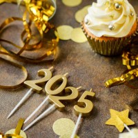 festively decorated table for new year celebration - food stock pictures, royalty-free photos & images