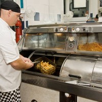 fish and chip shop - junk food stock pictures, royalty-free photos & images