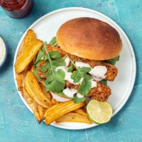 fish finger sandwich - junk food stock-fotos und bilder