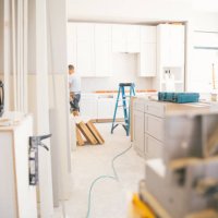 fitting a kitchen - home decoration stock pictures, royalty-free photos & images