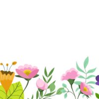 floral background - garden decoration stock illustrations