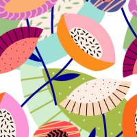 flowers - garden decoration stock illustrations