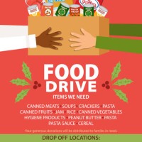 food drive donation poster template - food stock illustrations