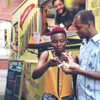 food truck - junk food stock pictures, royalty-free photos & images