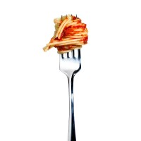 fork and spaghetti - food stock pictures, royalty-free photos & images